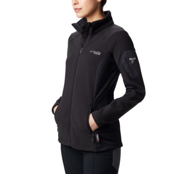 Columbia Titan Pass II 2.0 Fleece Plus Size, Chamarras Negros Para Mujer | 057268-JMP